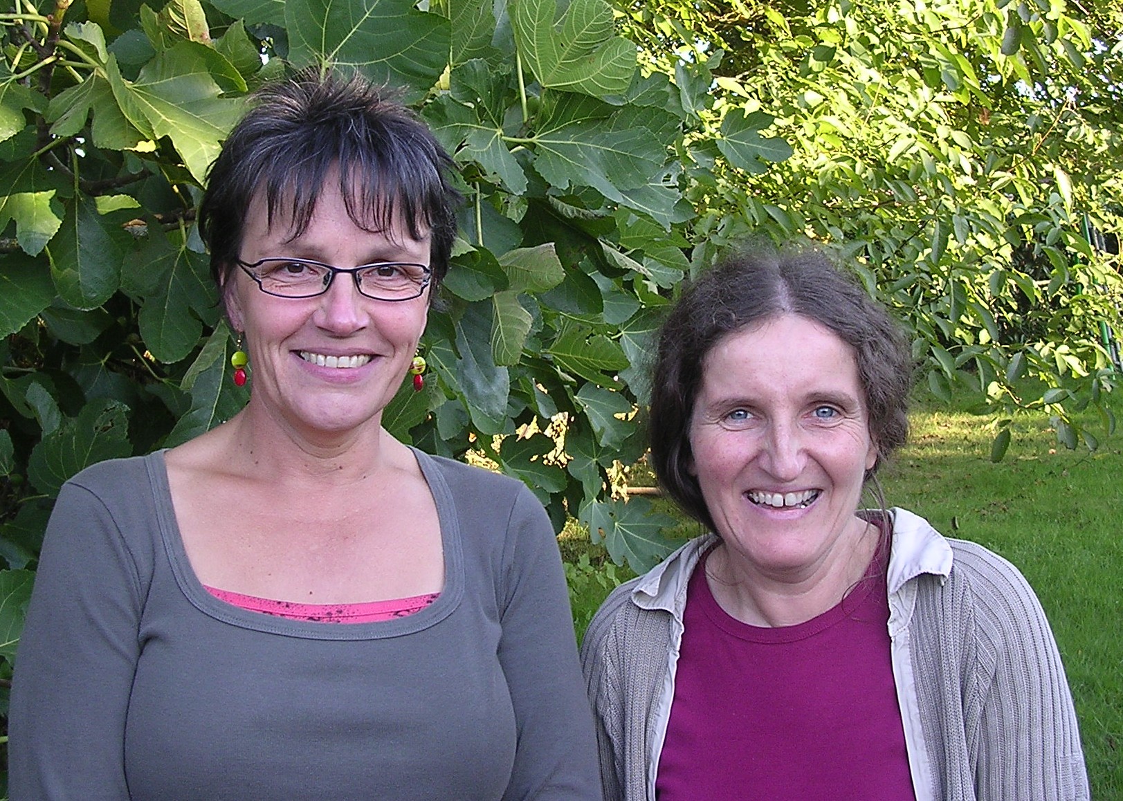 Maryl&egrave;ne Nicolas et Marie-Odile Guignard